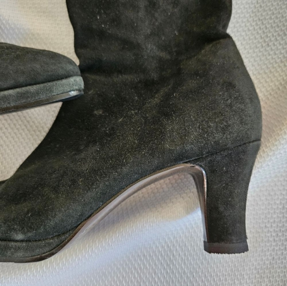 Enzo Angiolini Suede Mid Calf Boots Size 5.5 - Picture 7 of 8